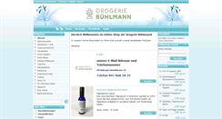 Desktop Screenshot of drogeriebuehlmann.ch